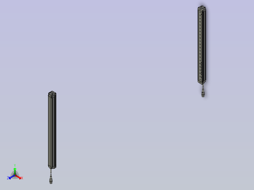 F3SJ_B0465P25对射光栅主视图