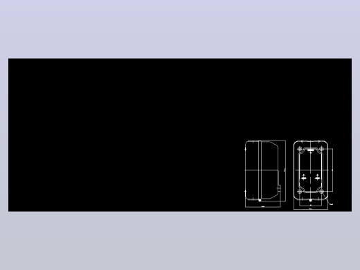 NQ2-33P电磁起动器外形安装尺寸图202204