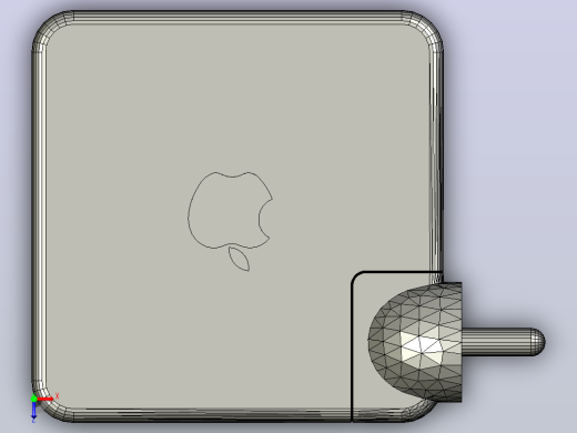 MacBook Pro 充电器 阻止 Apple 11俯视缩略图
