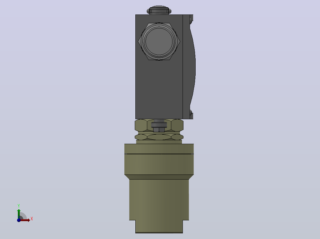 TLD-20防爆型差压控制器[TLD-20防爆型差压控制器(0849180)]前视图