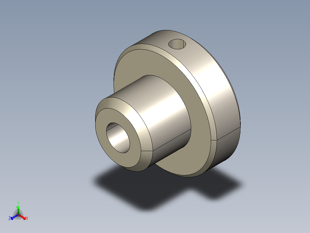 轮毂正等轴测图