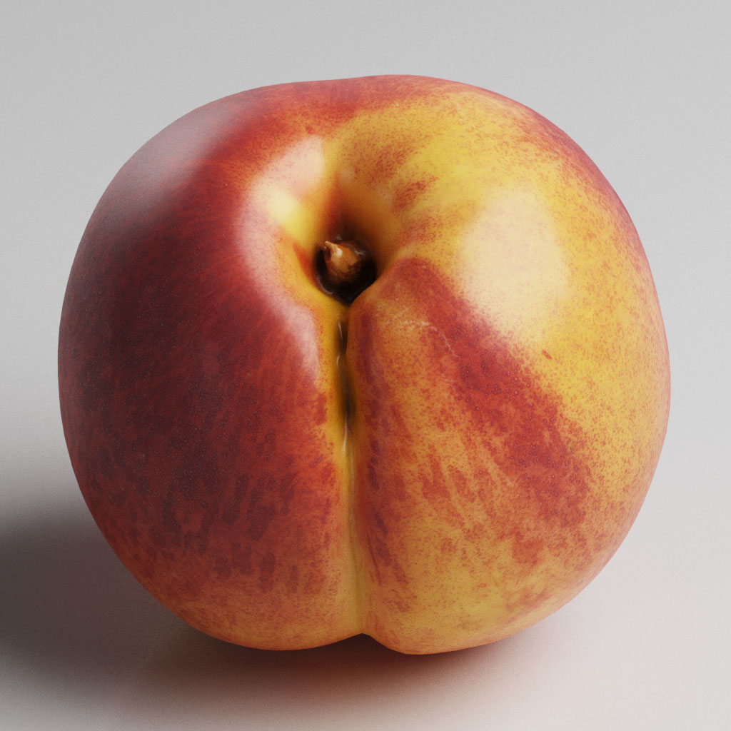 1_039Peach_01_4K水果蔬菜面包坚果