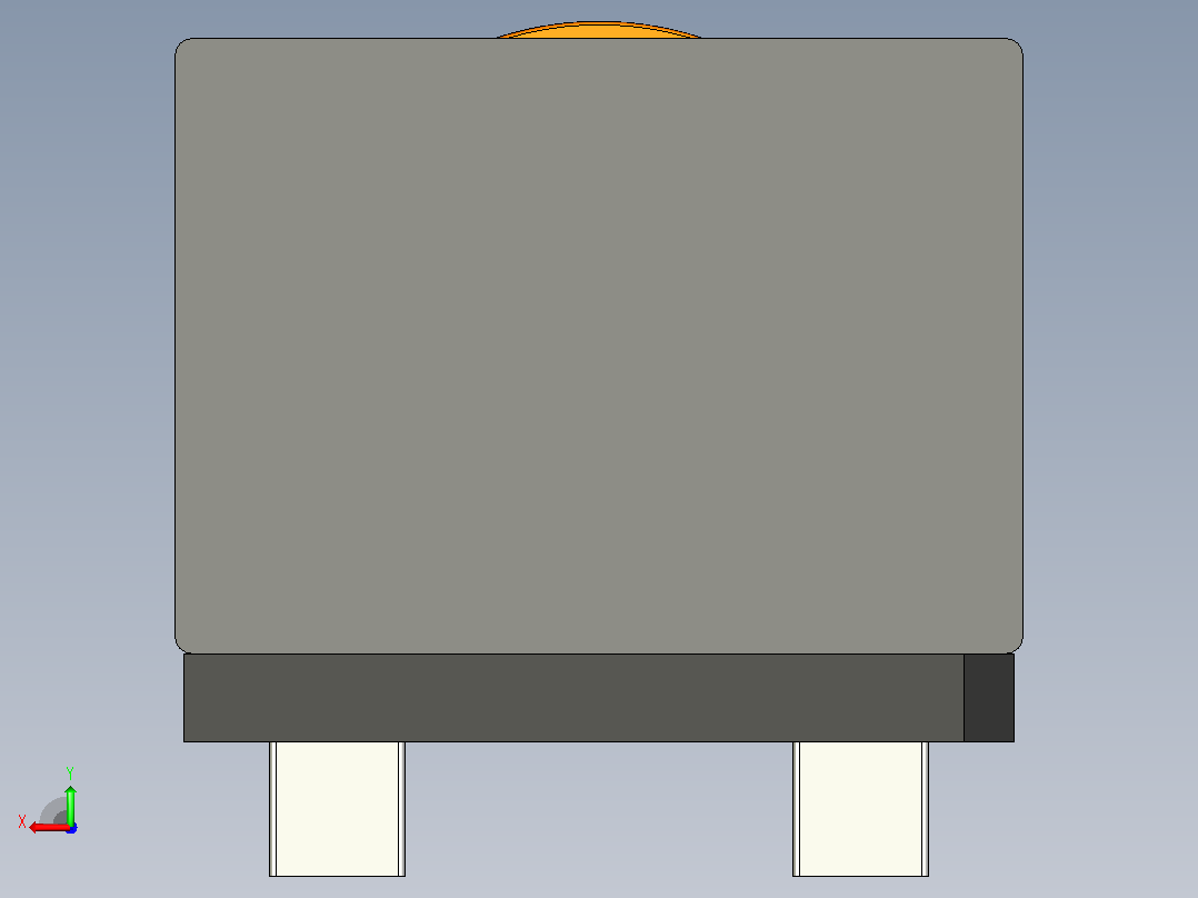 PZ-ER2520系列扁平电线高电流电感器后视图