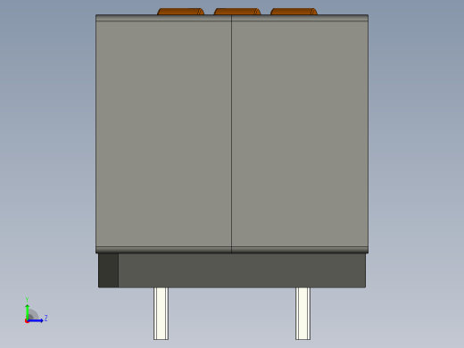 PZ-ER2520系列扁平电线高电流电感器左视缩略图