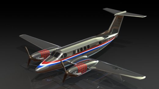 Air B 200飞机缩略图