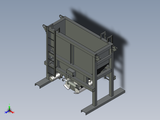 水泥站设备3D模型