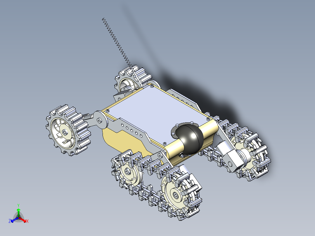 A8_履带式坦克机器人SW2016