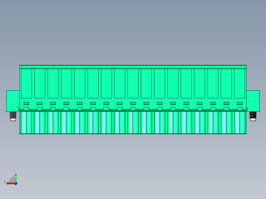 DEGSON 2EDG（M） 系列 5.0mm 螺丝锁紧可插拔接线端子组-2EDGKAM-5.0-17P-14-00AH后视缩略图