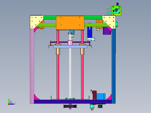 儿童手办模型桌面级3D立体打印机左视缩略图
