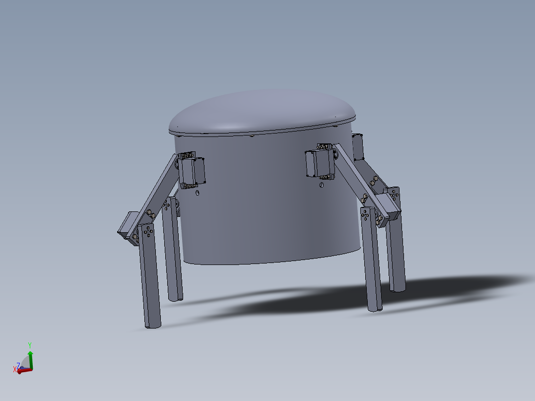 一种水下仿生机器人的结构设计含三维二维说明书906961