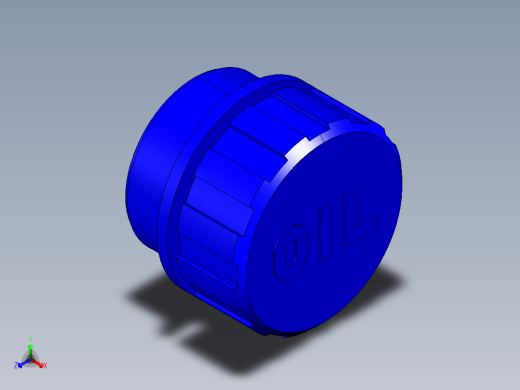 油箱蓋(A)SFP,SFP+a-3D多系列多零件图纸模型