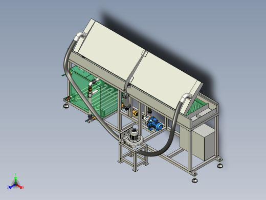 循环蒸汽加热箱