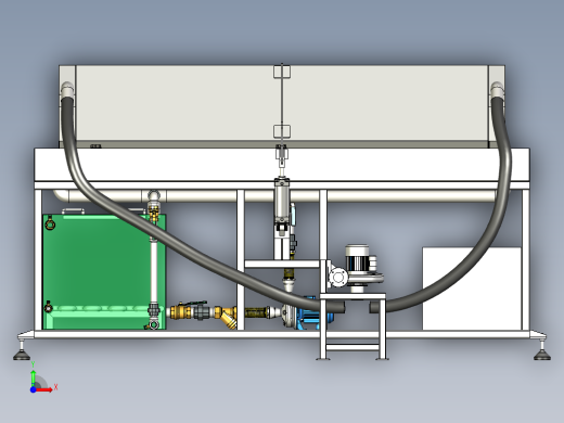 循环蒸汽加热箱前视缩略图