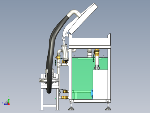 循环蒸汽加热箱右视缩略图
