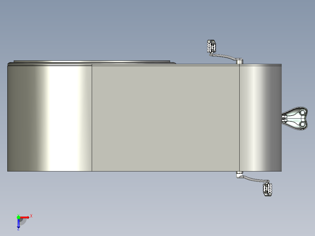 助力健身洗衣机俯视图