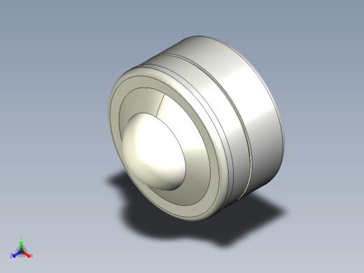 萬向滾珠03-3D多系列多零件图纸模型正等轴测缩略图
