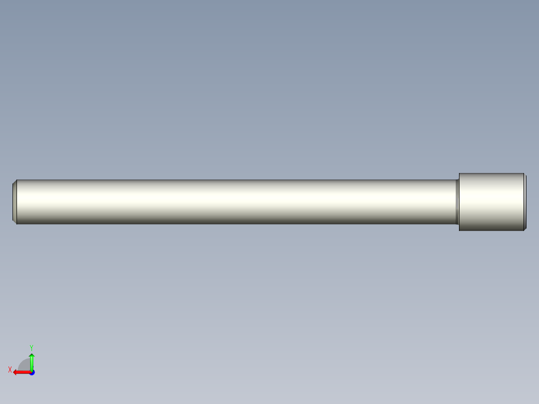 螺钉-Hexalobular_socket_screw-M10-100-40-15-13-7-C0.56.stp后视图