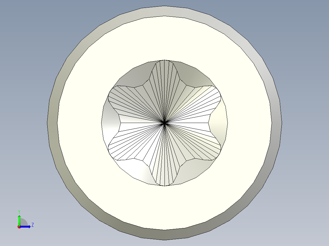 螺钉-Hexalobular_socket_screw-M10-100-40-15-13-7-C0.56.stp左视图