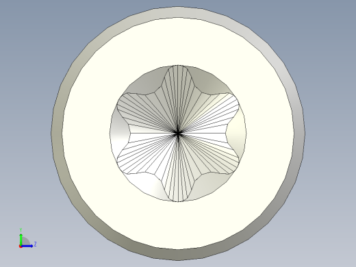 螺钉-Hexalobular_socket_screw-M10-100-40-15-13-7-C0.56.stp左视缩略图