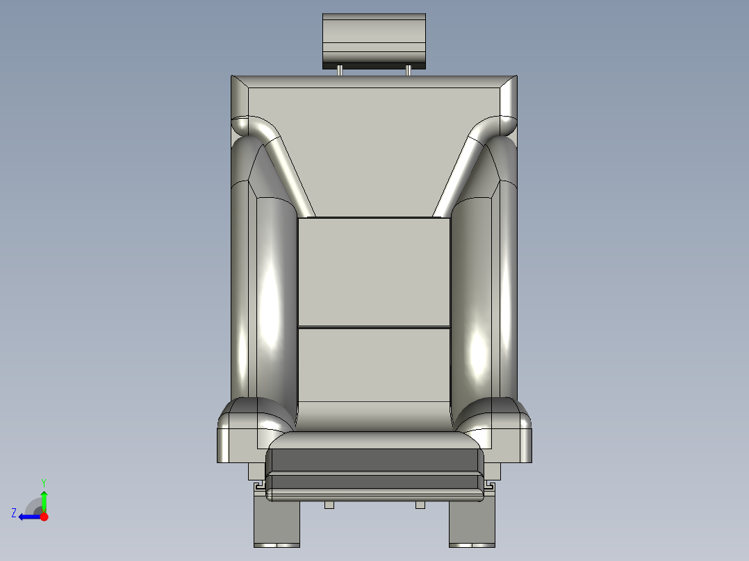 汽车座椅 (29)右视图