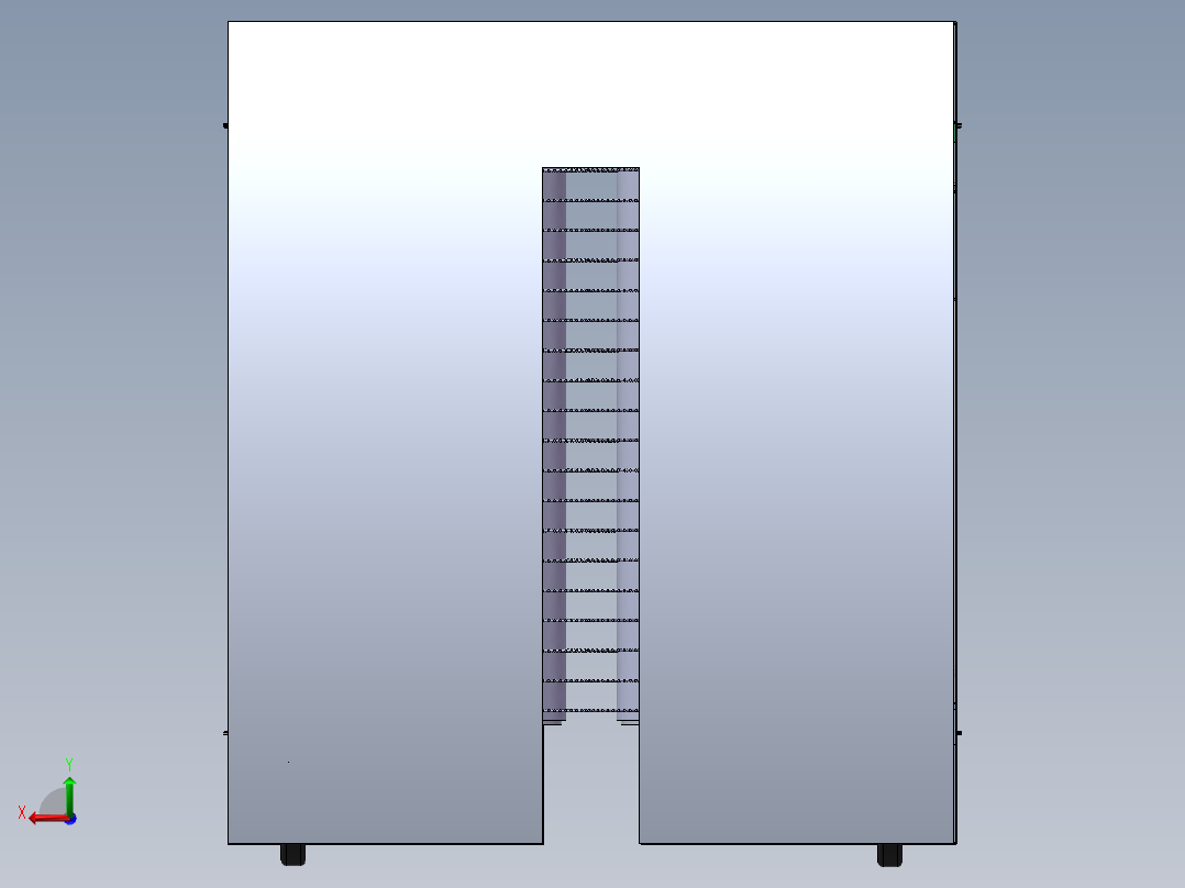 公路隔离护栏清洗车后视图