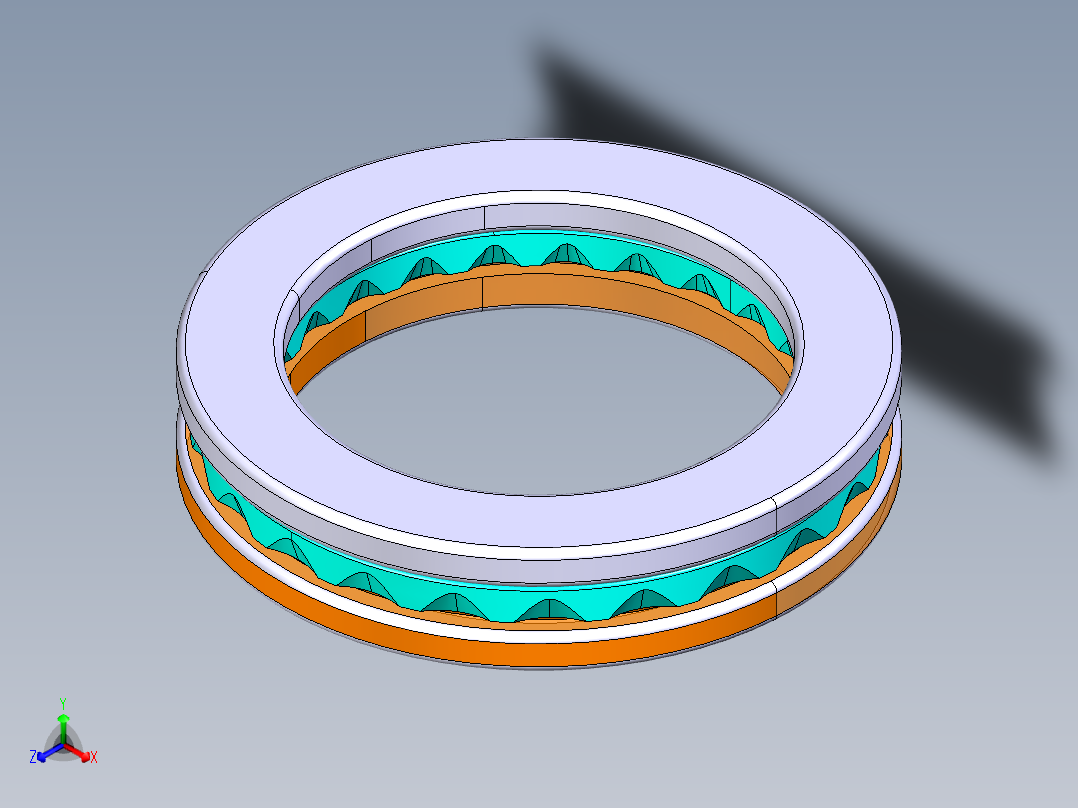 平面推力球轴承51111