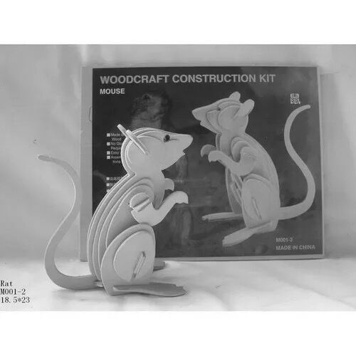 激光下料拼图兔子AutoCAD