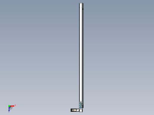 欧规系列-LB6A-L130-S1950-BR-ZP40-C3俯视缩略图