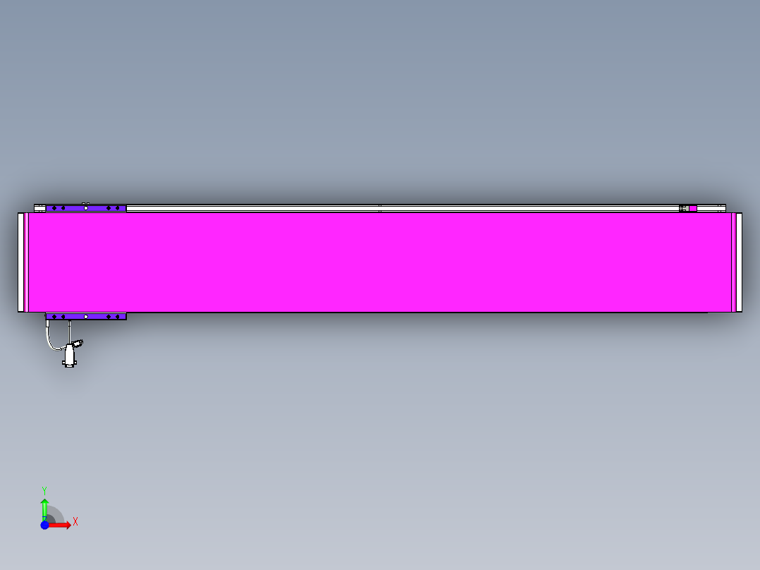 威洛博VL系列3d模型模组VL22H2Y-S1300前视图
