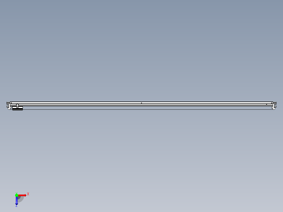 威洛博VL系列3d模型模组VL17E1Y-S2650俯视图