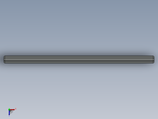 乐高机械组车桥-3708 OldGray Technic Axle 12俯视缩略图