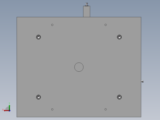 1G158--Setwell电话机机座下壳模具设计 【SolidWorks】后视缩略图