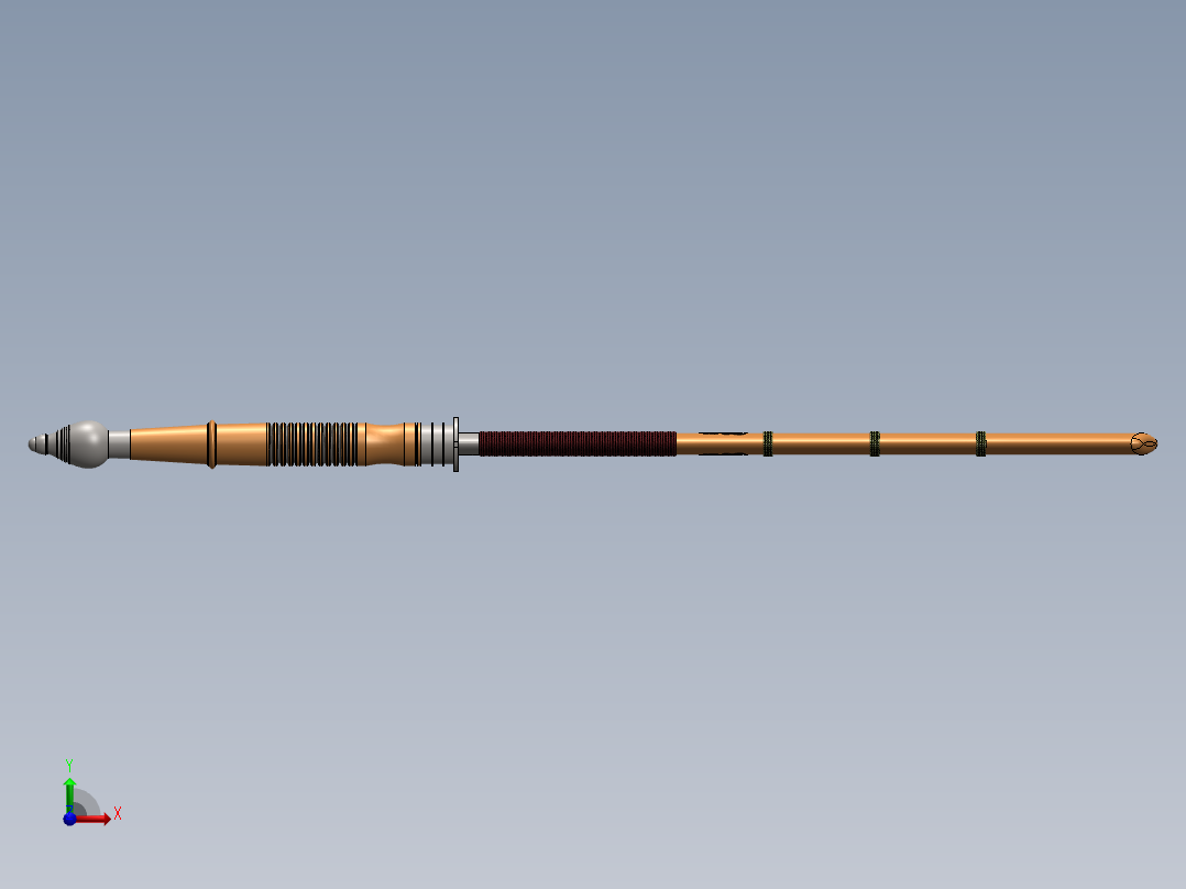 剑、宝剑(9)前视图