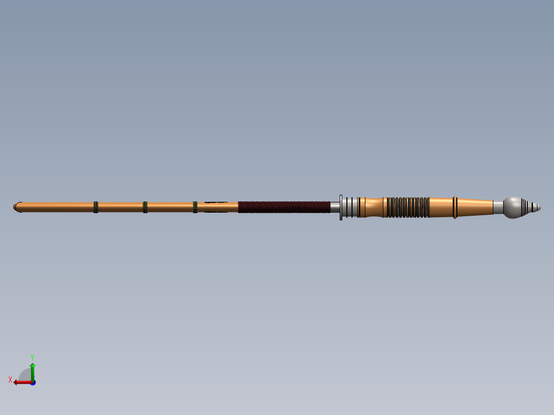 剑、宝剑(9)后视图