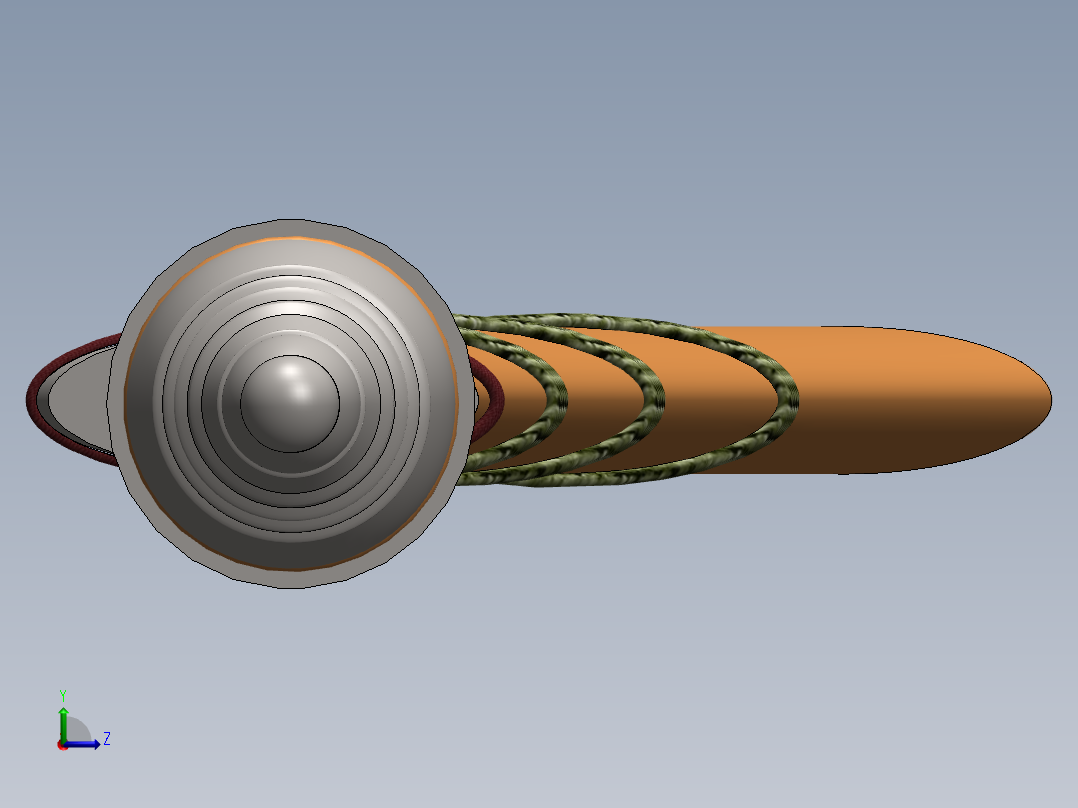 剑、宝剑(9)左视图