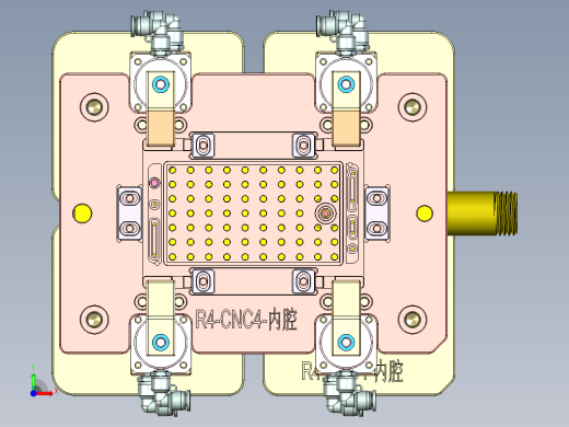 R4-笔记本CNC工装夹具三维模型CNC4-151218前视缩略图
