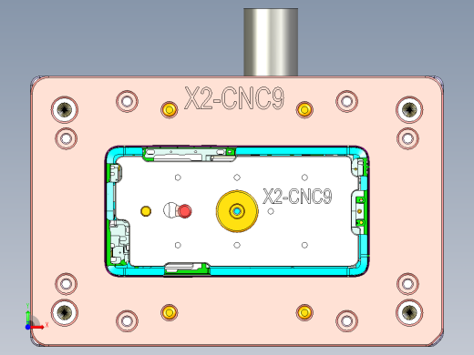 X2-笔记本CNC工装夹具三维模型CNC9-1102前视缩略图