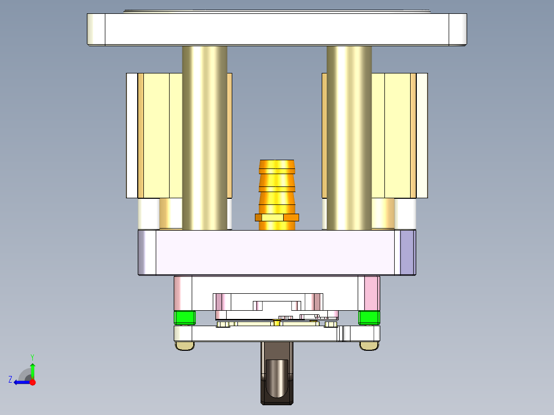 R4-笔记本CNC工装夹具三维模型CNC5-1218右视图