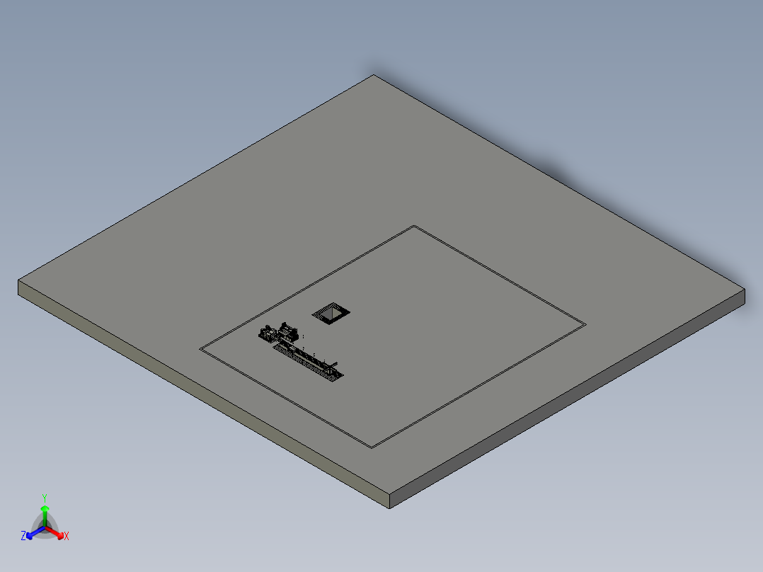 带矫直设备的卷取机开卷机step正等轴测图
