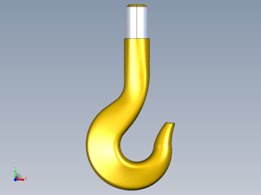 起重钩子前视缩略图