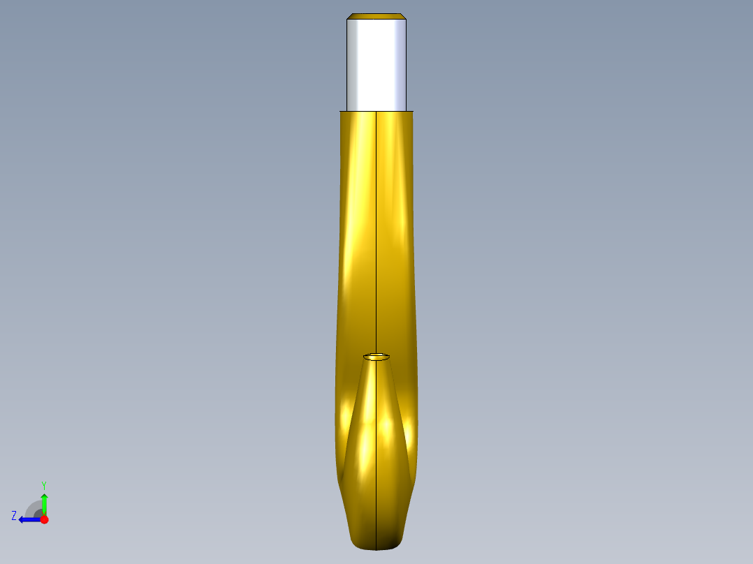 起重钩子右视图