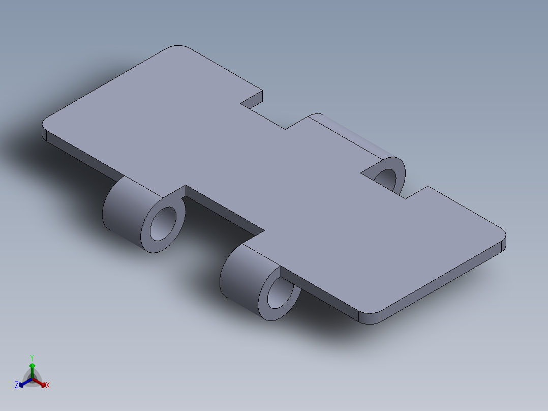 瓶装机器正等轴测图