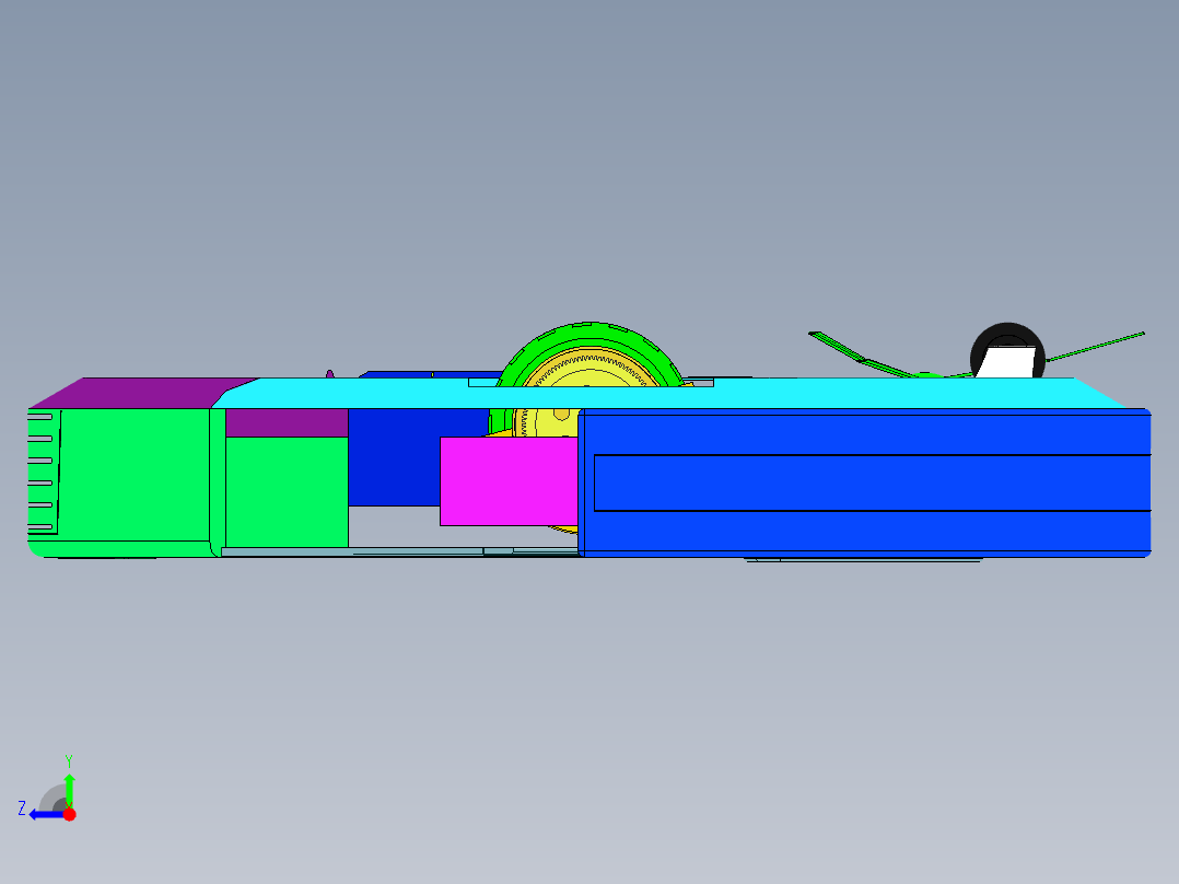 吸尘器(20)右视图