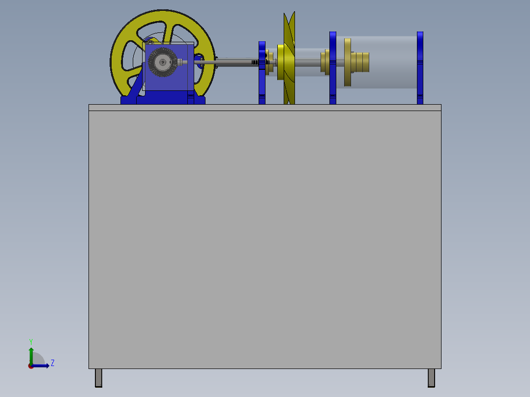 A2004566-曲柄机构左视图