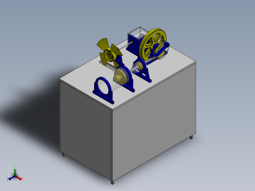 A2004566-曲柄机构正等轴测缩略图