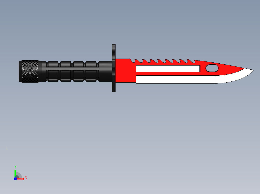 刺刀、刀(18)前视图