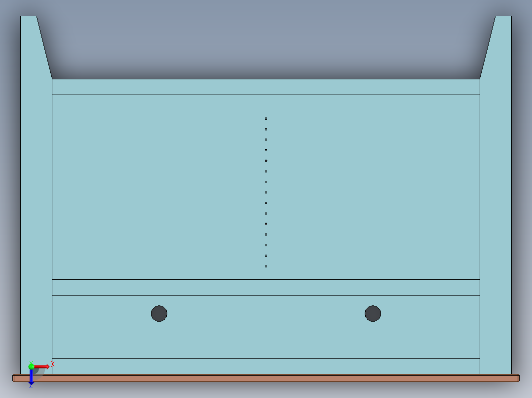 货架、车间桌柜俯视图
