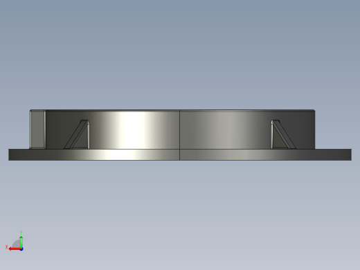 人孔cast-iron-sewer-manhole 3 STP IGS STL后视缩略图