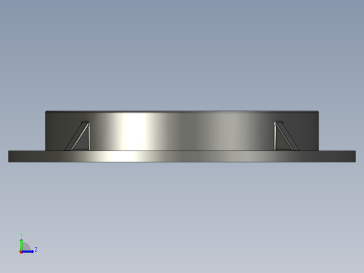 人孔cast-iron-sewer-manhole 3 STP IGS STL左视缩略图