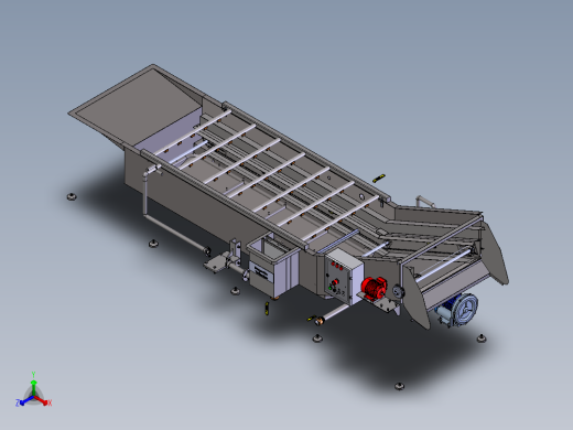果蔬清洗机正等轴测缩略图